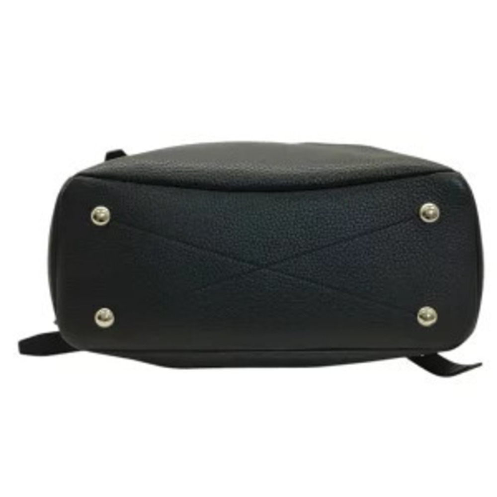LOUIS VUITTON Taurillon Armand Backpack Leather Black